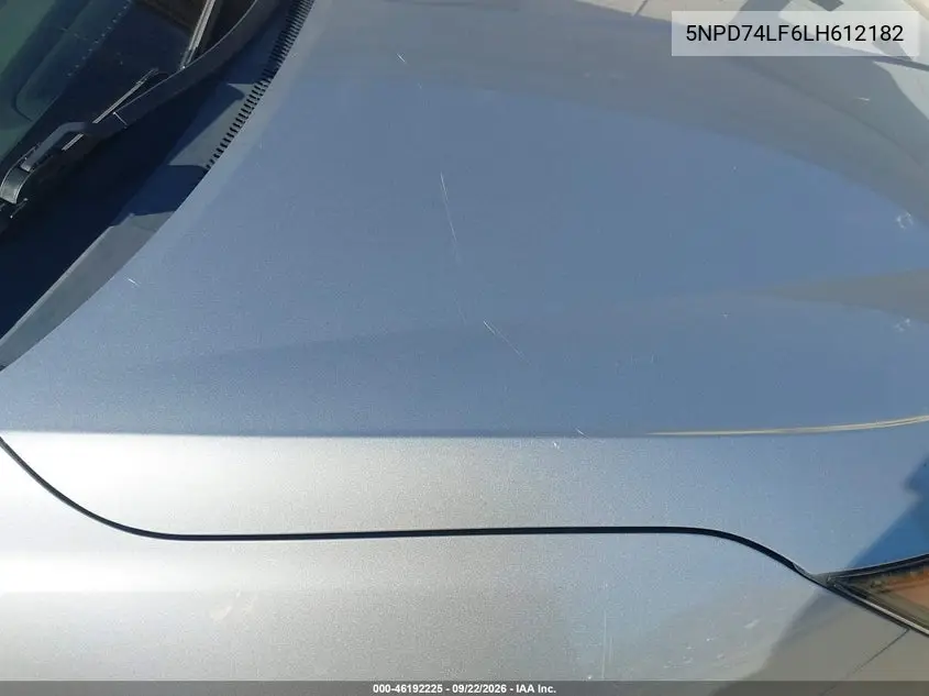 2020 HYUNDAI ELANTRA VIN 5NPD74LF6LH612182 — фото 12