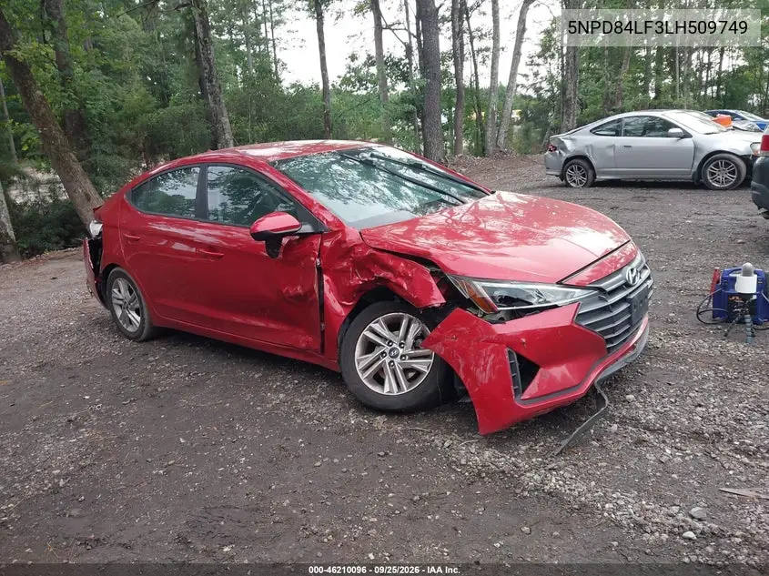 HYUNDAI ELANTRA 2020, VIN 5NPD84LF3LH509749