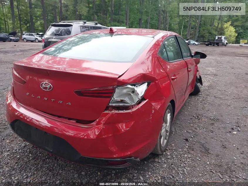 2020 HYUNDAI ELANTRA VIN 5NPD84LF3LH509749 — фото 4