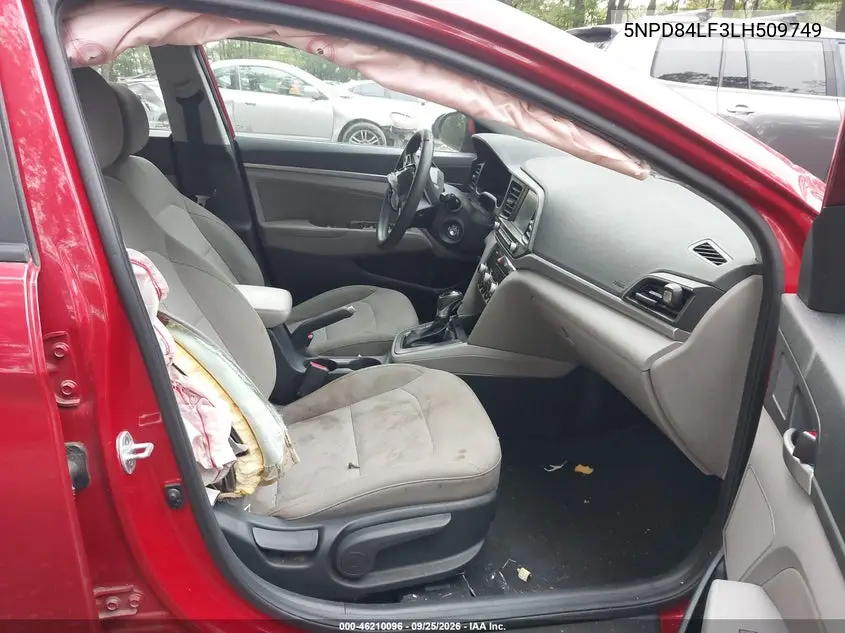 2020 HYUNDAI ELANTRA VIN 5NPD84LF3LH509749 — фото 5