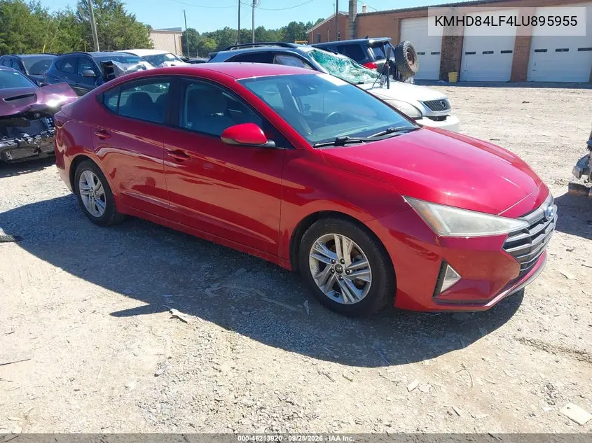 HYUNDAI ELANTRA 2020, VIN KMHD84LF4LU895955