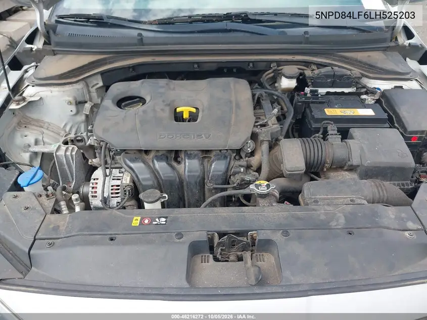 2020 HYUNDAI ELANTRA VIN 5NPD84LF6LH525203 — фото 10