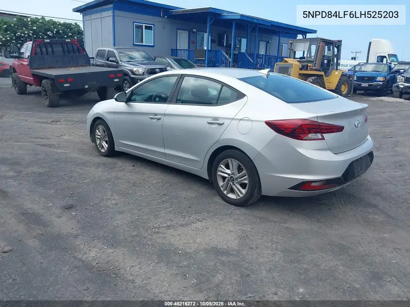 2020 HYUNDAI ELANTRA VIN 5NPD84LF6LH525203 — фото 3