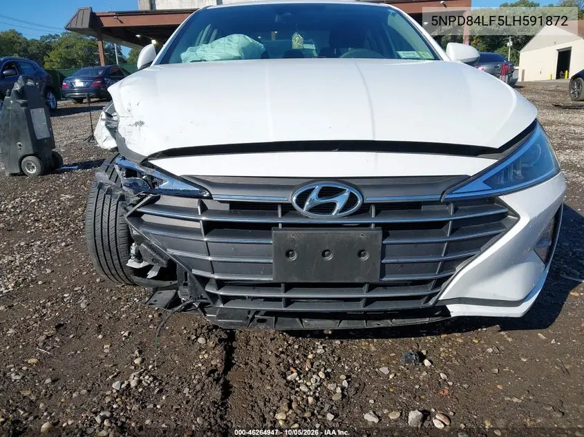 2020 HYUNDAI ELANTRA VIN 5NPD84LF5LH591872 — фото 6