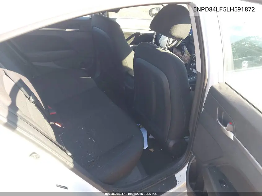 2020 HYUNDAI ELANTRA VIN 5NPD84LF5LH591872 — фото 8