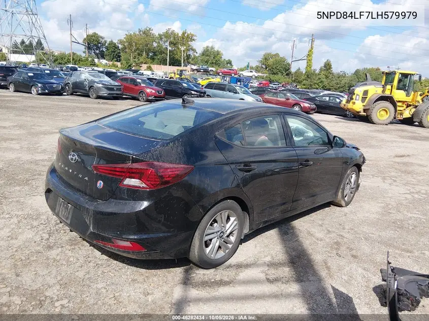 2020 HYUNDAI ELANTRA VIN 5NPD84LF7LH579979 — фото 4