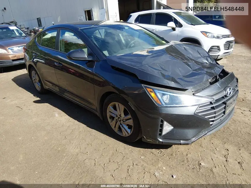 HYUNDAI ELANTRA 2020, VIN 5NPD84LF8LH548448