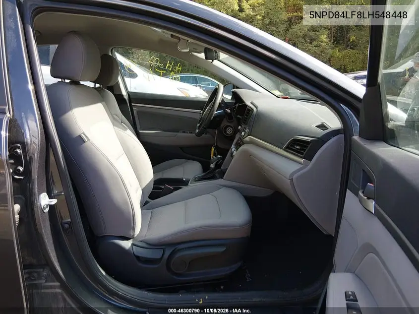 2020 HYUNDAI ELANTRA VIN 5NPD84LF8LH548448 — фото 5
