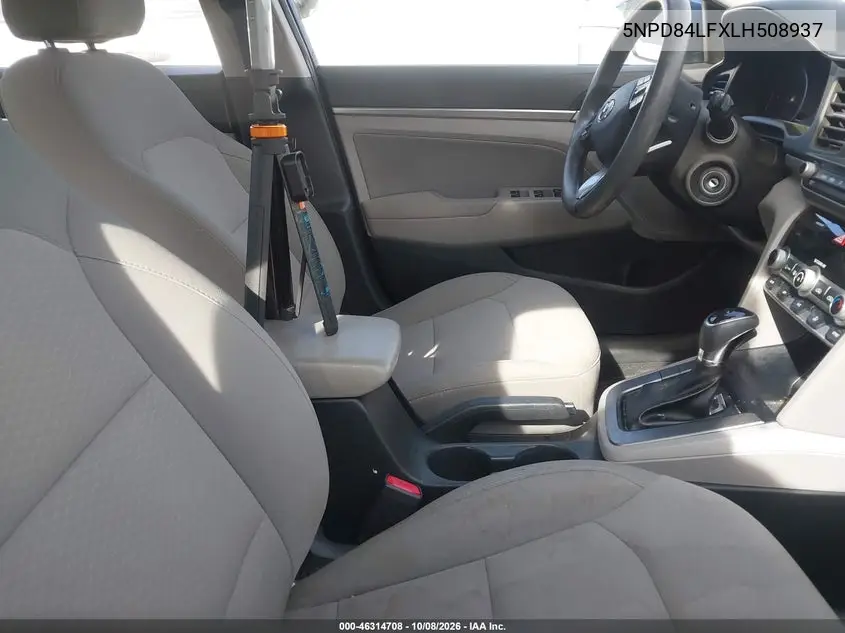 2020 HYUNDAI ELANTRA VIN 5NPD84LFXLH508937 — фото 5