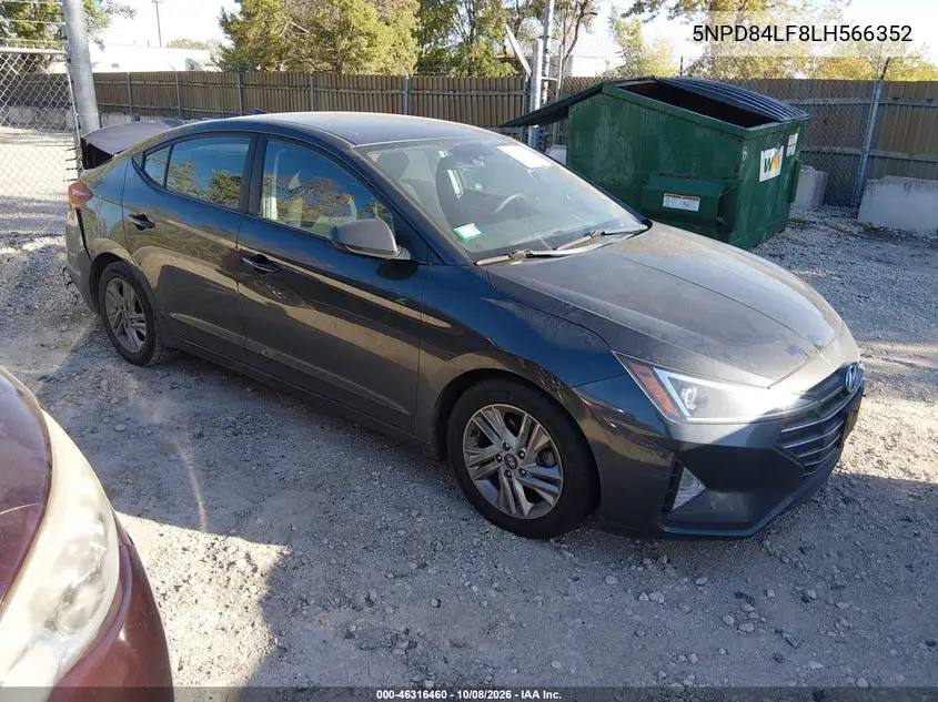 HYUNDAI ELANTRA 2020, VIN 5NPD84LF8LH566352