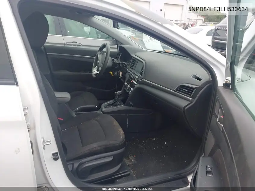 2020 HYUNDAI ELANTRA VIN 5NPD84LF3LH530634 — фото 5