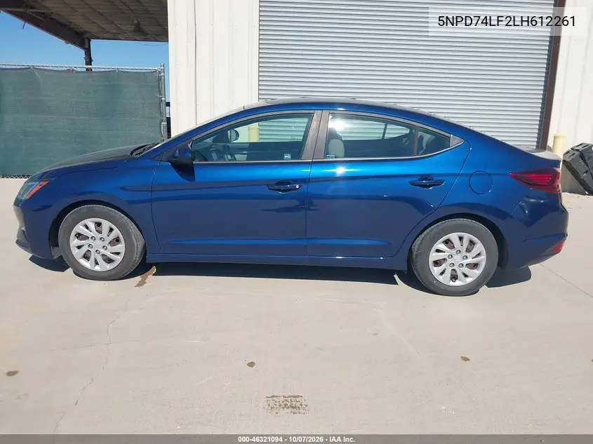 2020 HYUNDAI ELANTRA VIN 5NPD74LF2LH612261 — фото 15