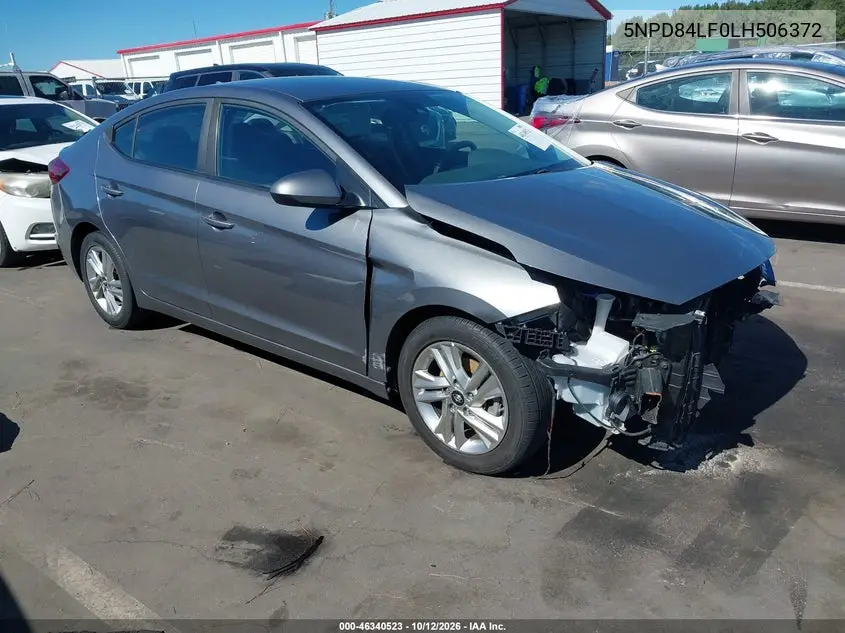 HYUNDAI ELANTRA 2020, VIN 5NPD84LF0LH506372