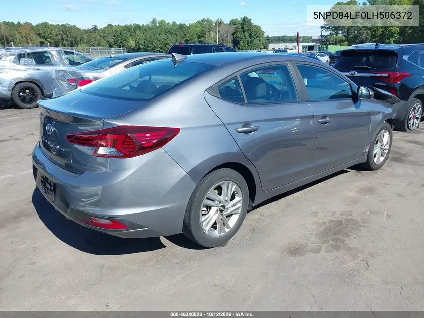2020 HYUNDAI ELANTRA VIN 5NPD84LF0LH506372 — фото 4