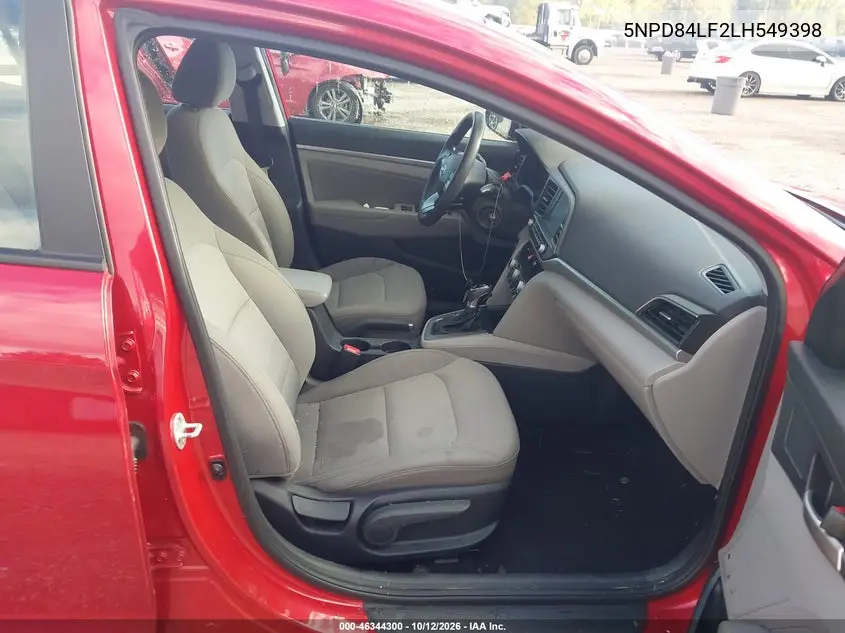 2020 HYUNDAI ELANTRA VIN 5NPD84LF2LH549398 — фото 5
