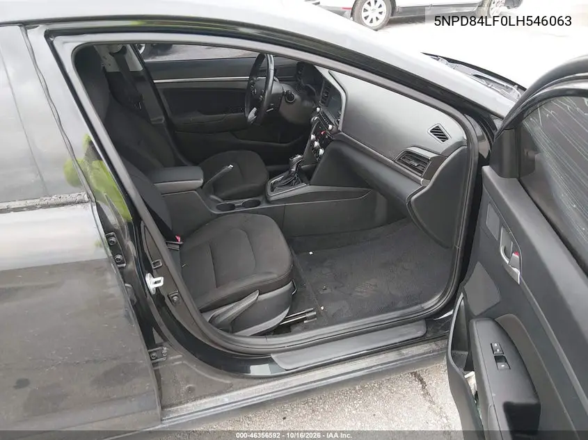 2020 HYUNDAI ELANTRA VIN 5NPD84LF0LH546063 — фото 5