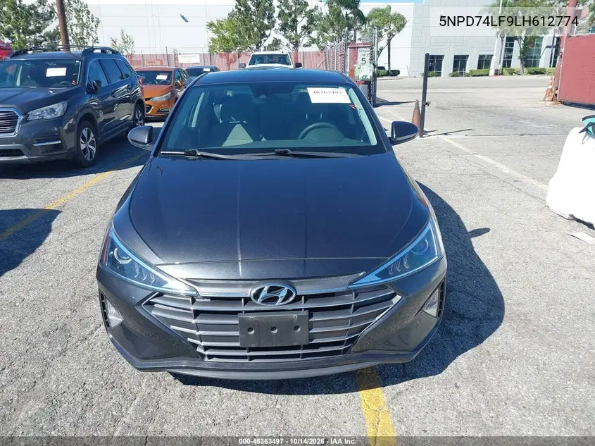 2020 HYUNDAI ELANTRA VIN 5NPD74LF9LH612774 — фото 12