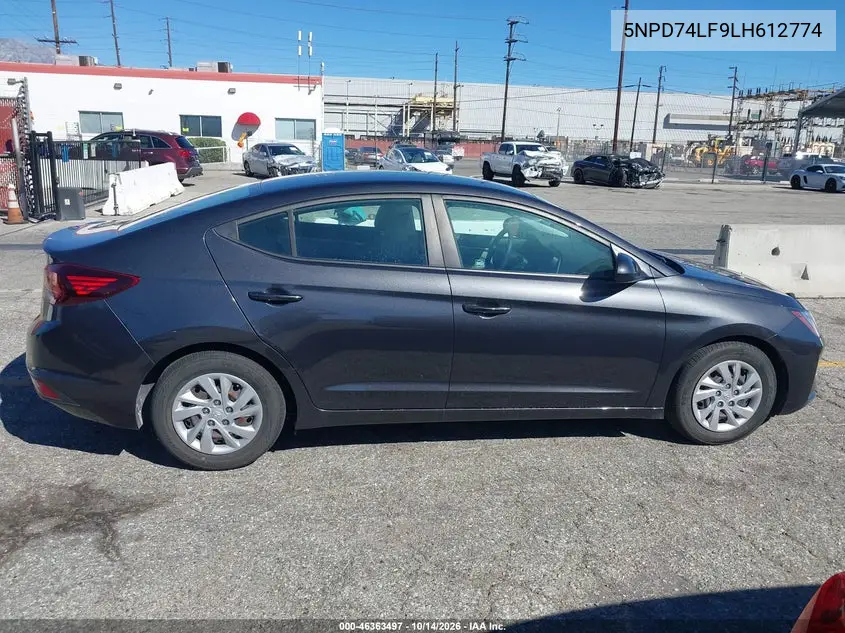 2020 HYUNDAI ELANTRA VIN 5NPD74LF9LH612774 — фото 13