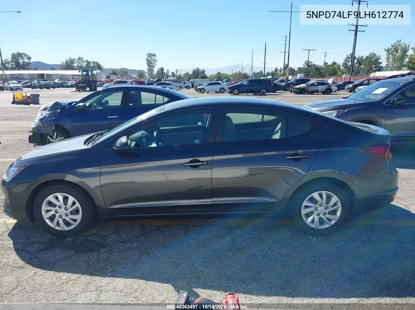 2020 HYUNDAI ELANTRA VIN 5NPD74LF9LH612774 — фото 14