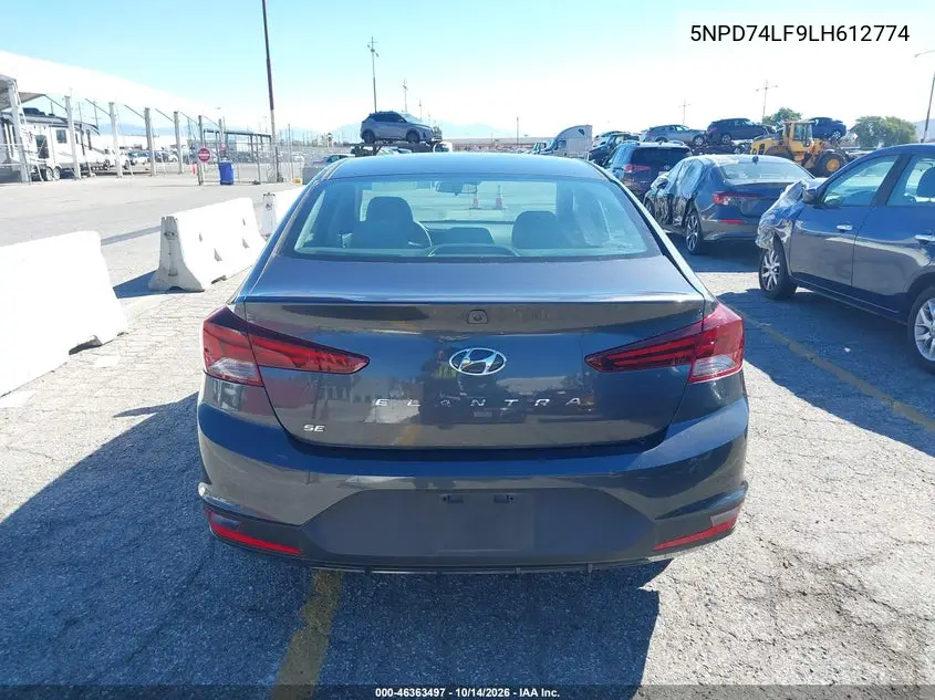 2020 HYUNDAI ELANTRA VIN 5NPD74LF9LH612774 — фото 16
