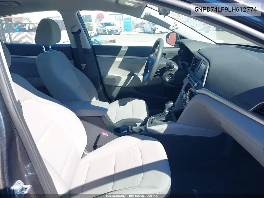 2020 HYUNDAI ELANTRA VIN 5NPD74LF9LH612774 — фото 5