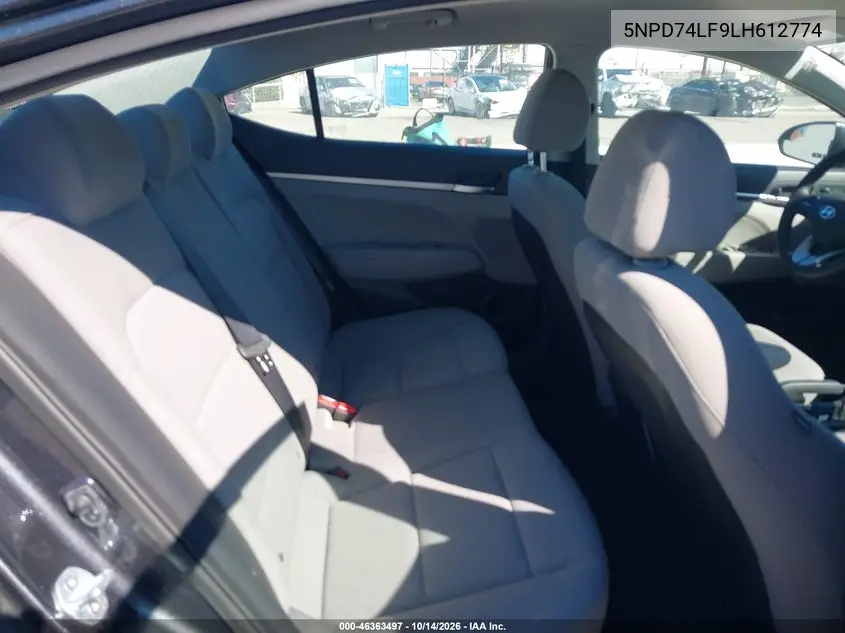 2020 HYUNDAI ELANTRA VIN 5NPD74LF9LH612774 — фото 8