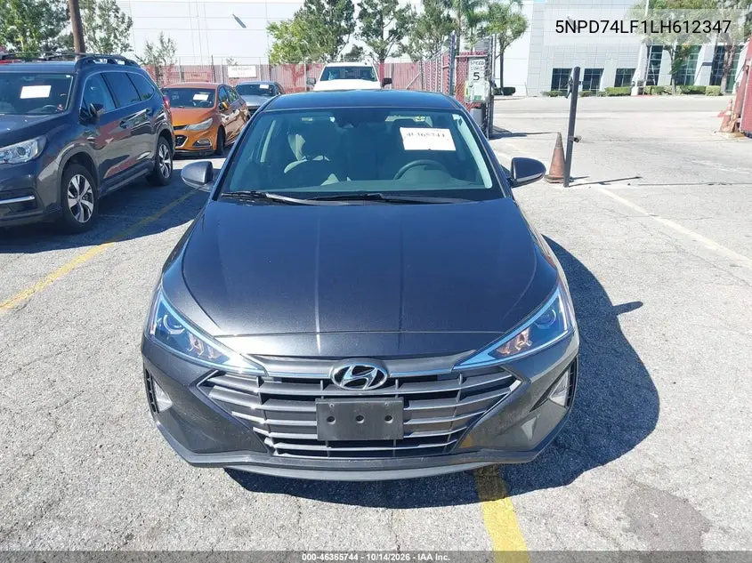 2020 HYUNDAI ELANTRA VIN 5NPD74LF1LH612347 — фото 14