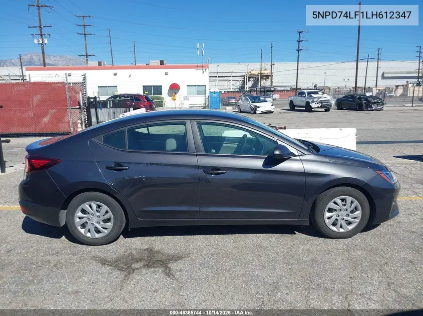2020 HYUNDAI ELANTRA VIN 5NPD74LF1LH612347 — фото 15