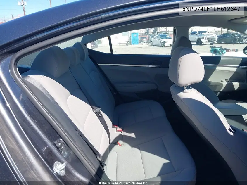 2020 HYUNDAI ELANTRA VIN 5NPD74LF1LH612347 — фото 8