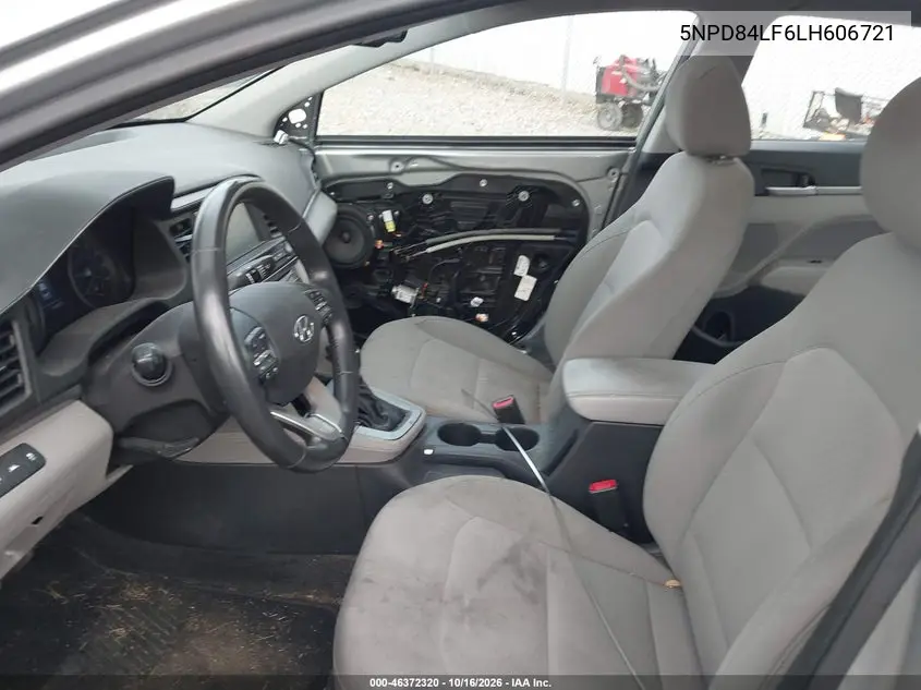 2020 HYUNDAI ELANTRA VIN 5NPD84LF6LH606721 — фото 5