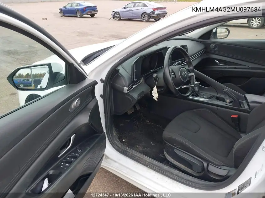 2021 HYUNDAI ELANTRA VIN KMHLM4AG2MU097684 — фото 20