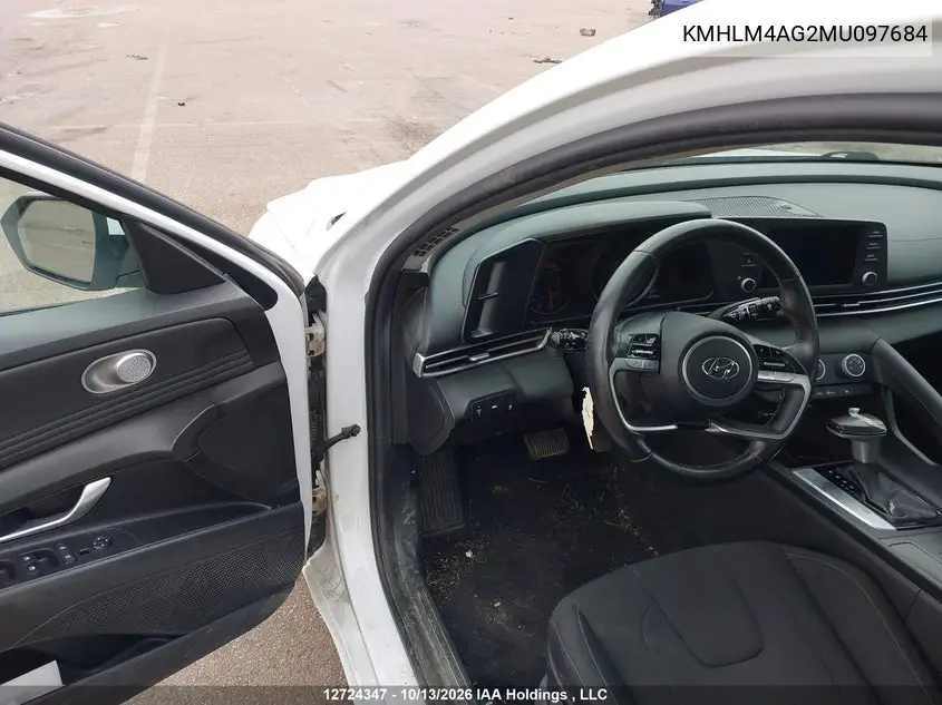 2021 HYUNDAI ELANTRA VIN KMHLM4AG2MU097684 — фото 21