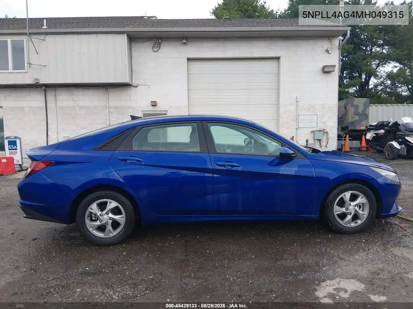 2021 HYUNDAI ELANTRA VIN 5NPLL4AG4MH049315 — фото 13
