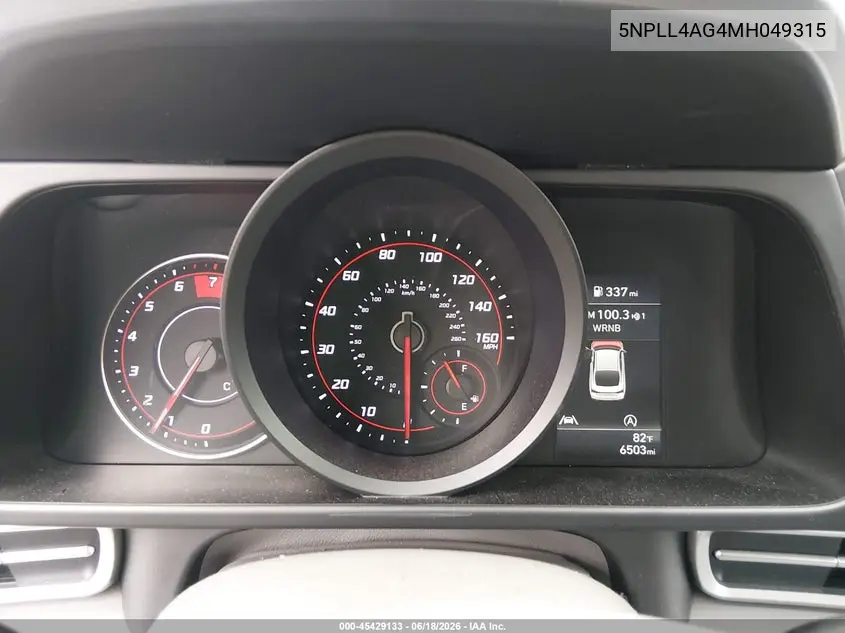 2021 HYUNDAI ELANTRA VIN 5NPLL4AG4MH049315 — фото 7