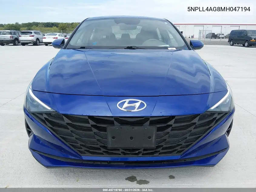 2021 HYUNDAI ELANTRA VIN 5NPLL4AG8MH047194 — фото 14