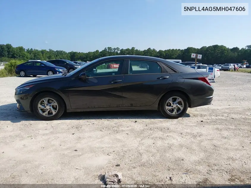 2021 HYUNDAI ELANTRA VIN 5NPLL4AG5MH047606 — фото 14