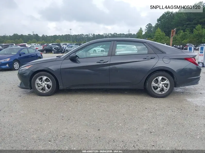 2021 HYUNDAI ELANTRA VIN 5NPLL4AG5MH050120 — фото 14