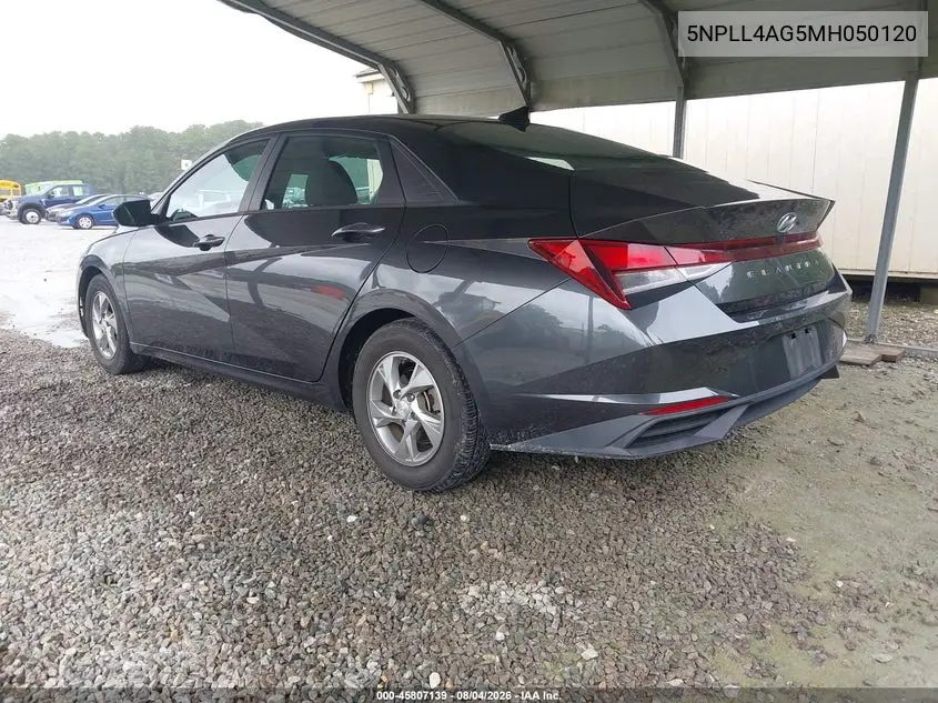 2021 HYUNDAI ELANTRA VIN 5NPLL4AG5MH050120 — фото 3