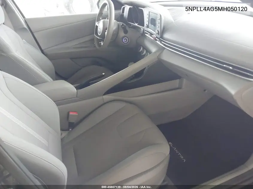 2021 HYUNDAI ELANTRA VIN 5NPLL4AG5MH050120 — фото 5
