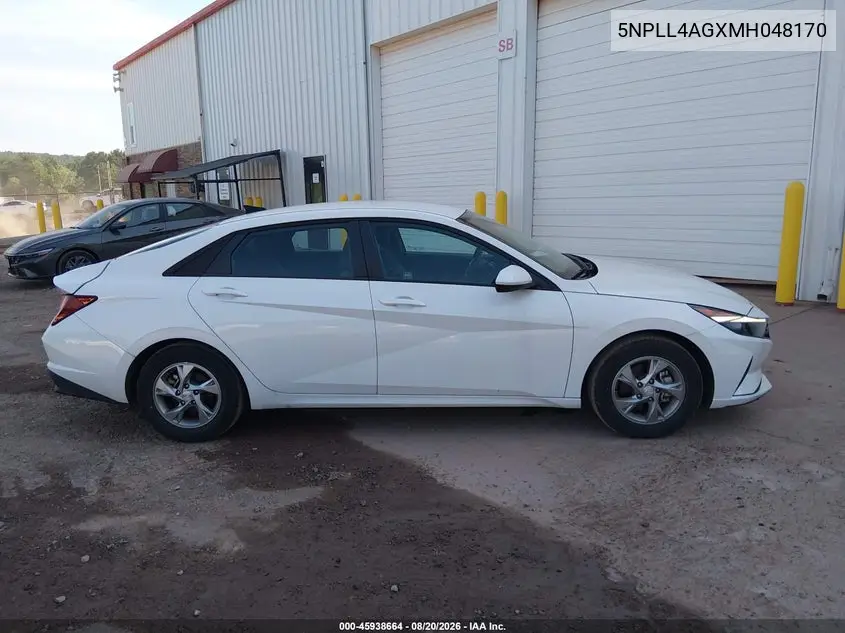 2021 HYUNDAI ELANTRA VIN 5NPLL4AGXMH048170 — фото 13