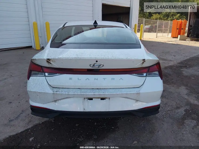2021 HYUNDAI ELANTRA VIN 5NPLL4AGXMH048170 — фото 16