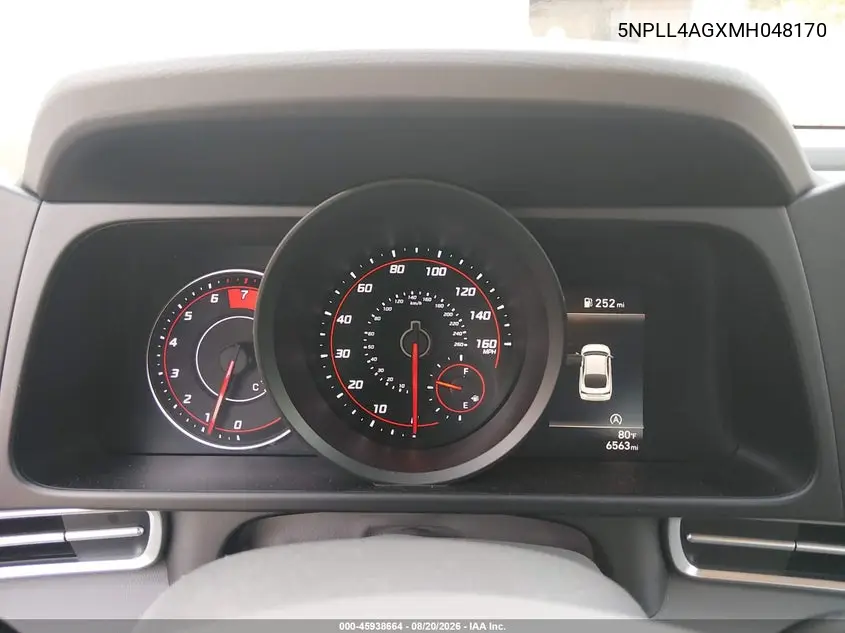 2021 HYUNDAI ELANTRA VIN 5NPLL4AGXMH048170 — фото 7