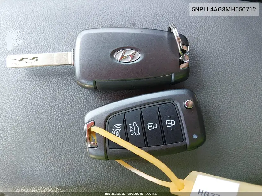 2021 HYUNDAI ELANTRA VIN 5NPLL4AG8MH050712 — фото 11