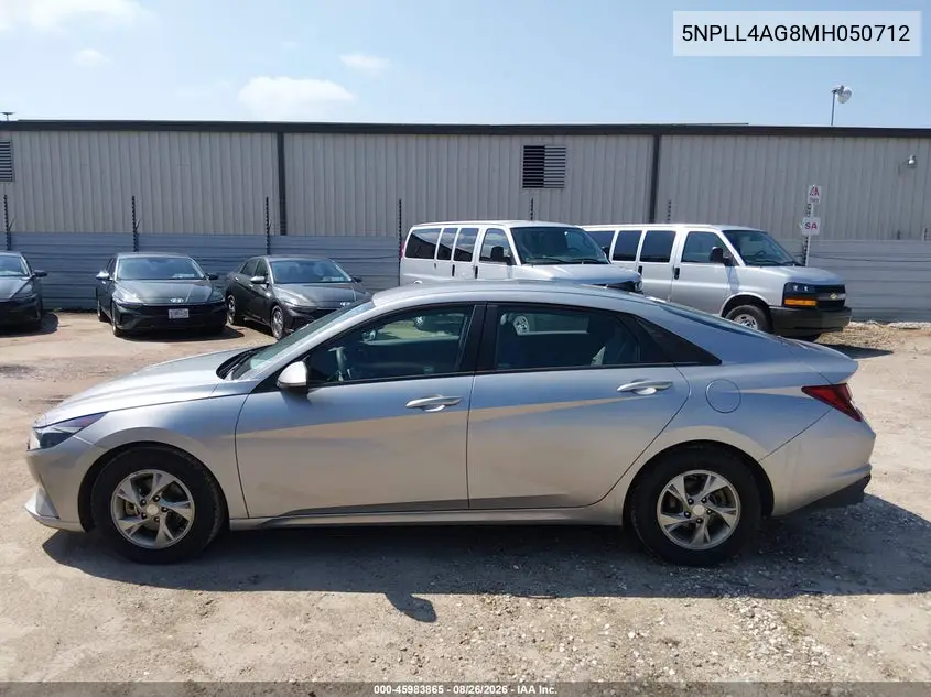 2021 HYUNDAI ELANTRA VIN 5NPLL4AG8MH050712 — фото 14