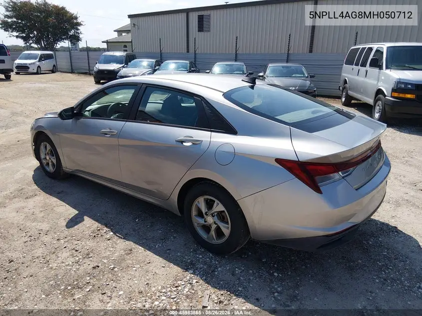2021 HYUNDAI ELANTRA VIN 5NPLL4AG8MH050712 — фото 3