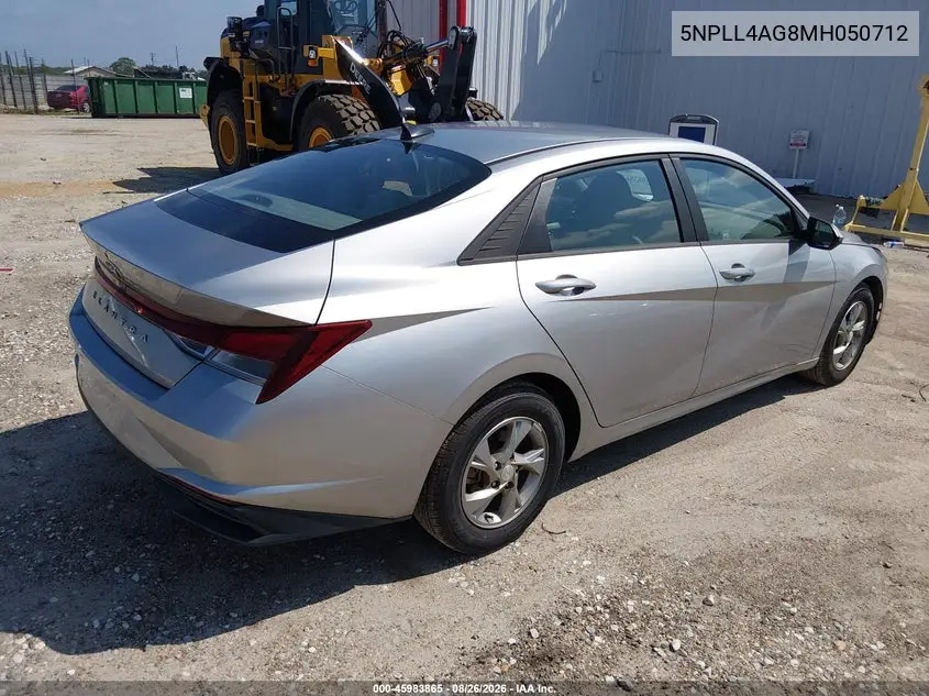 2021 HYUNDAI ELANTRA VIN 5NPLL4AG8MH050712 — фото 4
