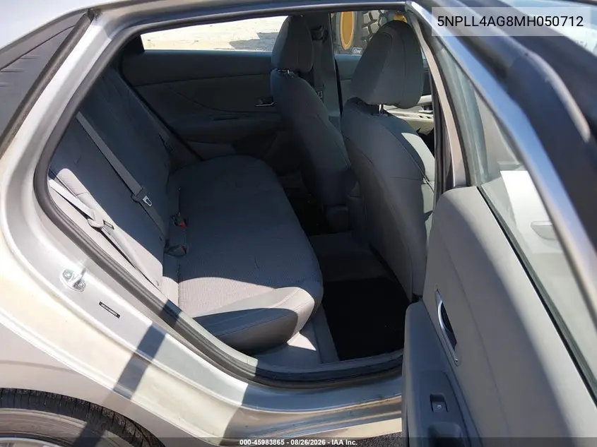 2021 HYUNDAI ELANTRA VIN 5NPLL4AG8MH050712 — фото 8