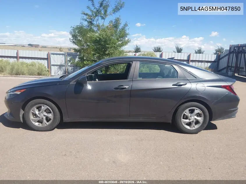 2021 HYUNDAI ELANTRA VIN 5NPLL4AG5MH047850 — фото 20