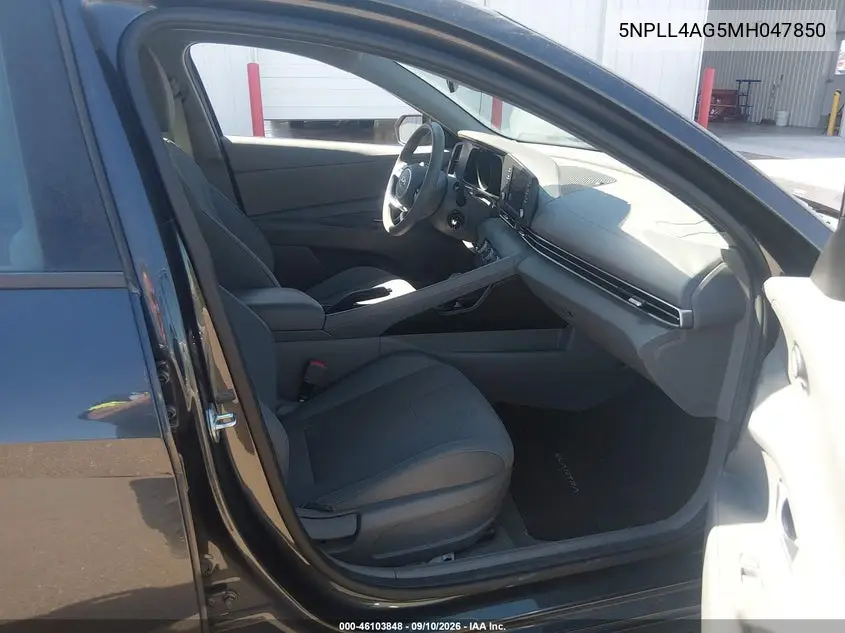 2021 HYUNDAI ELANTRA VIN 5NPLL4AG5MH047850 — фото 5