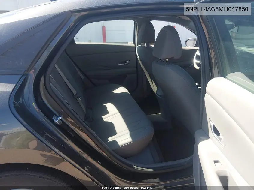 2021 HYUNDAI ELANTRA VIN 5NPLL4AG5MH047850 — фото 8